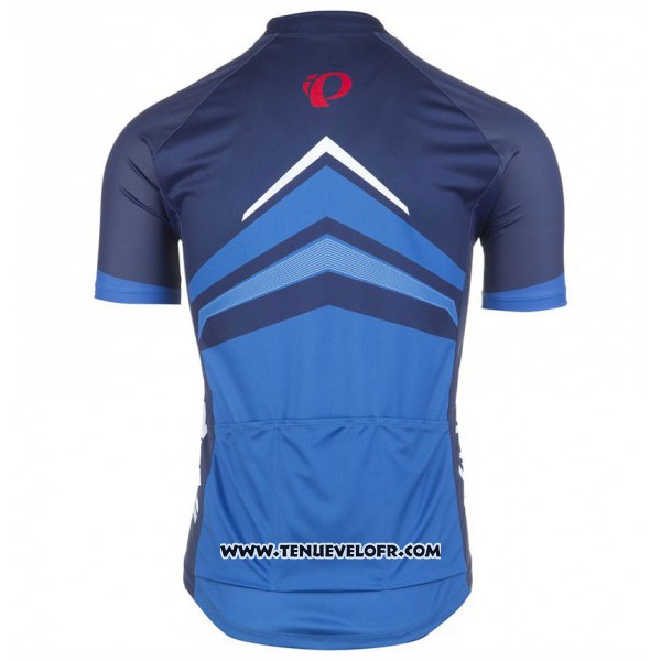 2017 Maillot Ciclismo Pearl Izumi Bleu Manches Courtes et Cuissard